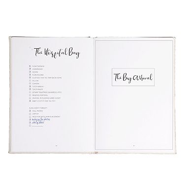 Pearhead Linen Pregnancy Journal