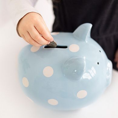 Pearhead Polka Dot Piggy Bank