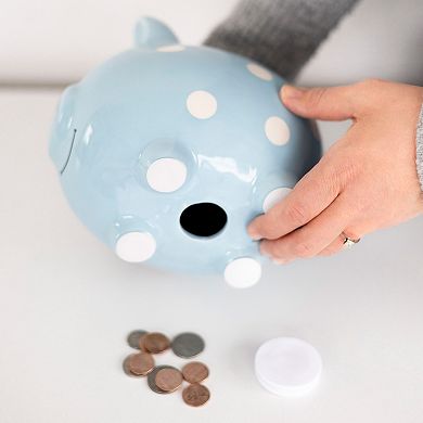 Pearhead Polka Dot Piggy Bank