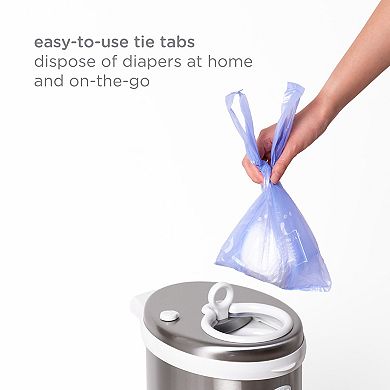 Ubbi Diaper Sacks Disposable Diaper Bags, 200-Count