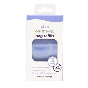 Ubbi On-The-Go 36-Count Disposable Diaper Bag Refills