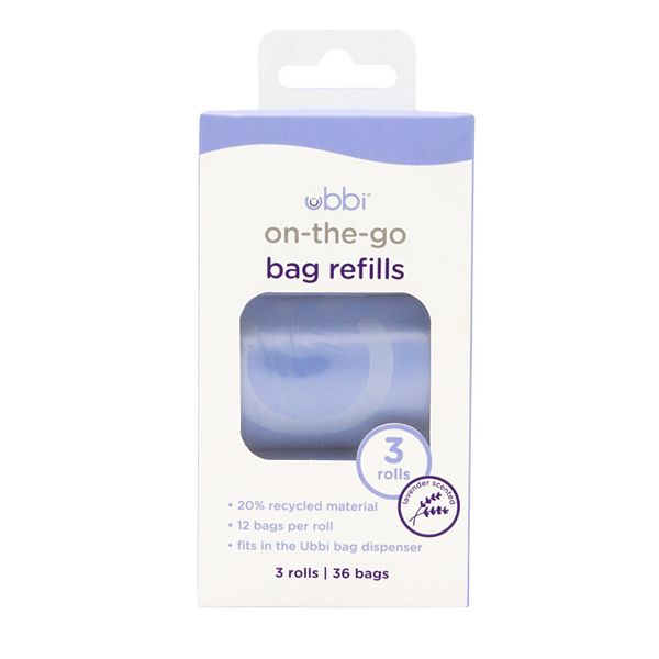 Ubbi OnTheGo 36Count Disposable Diaper Bag Refills