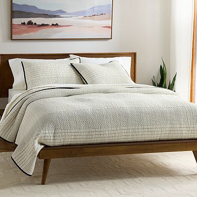 Sonoma Goods For Life Bozeman Stitch Quilt or Shams
