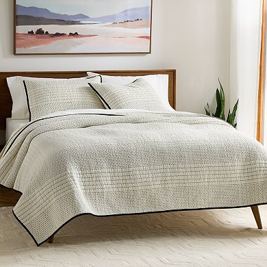 Sonoma Goods For Life Bozeman Stitch Quilt or Shams