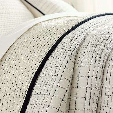 Sonoma Goods For Life Bozeman Stitch Quilt or Shams