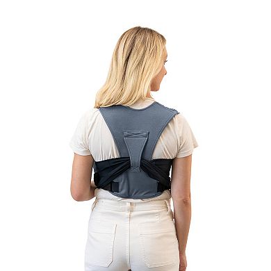 Moby Easy-Wrap Baby Carrier Sling in Charcoal/Black