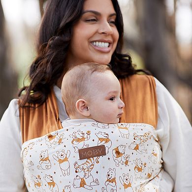 Disney's Winnie the Pooh Playime Pals Easy-Wrap Baby Carrier Sling by Moby