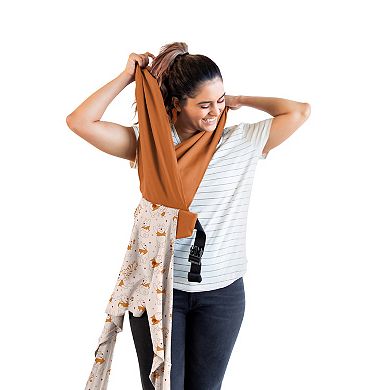 Disney's Winnie the Pooh Playime Pals Easy-Wrap Baby Carrier Sling by Moby
