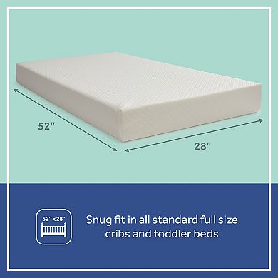 Sealy Butterfly Breathable Knit Crib Mattress