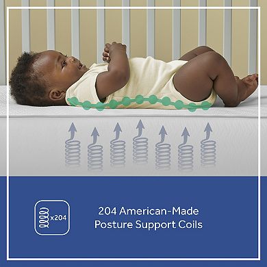 Sealy Brilliant Nights 2-Stage Crib Mattress