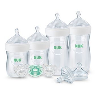 NUK Simply Natural Bottle with SafeTemp 9 pc Gift Set
