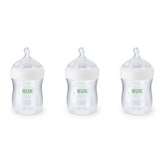 NUK Simply Natural 5 oz. Bottle with SafeTemp 3-Pack