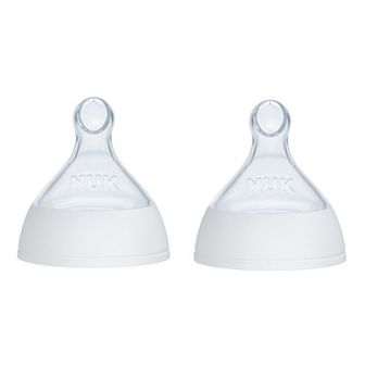 NUK 2-Pack Smooth Flow Pro Anti-Colic Baby Bottle Replacement Nipples