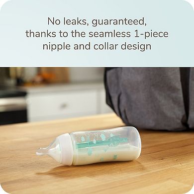 NUK Smooth Flow Pro Anti-Colic Bottle & Pacifier Newborn 7 Piece Gift Set