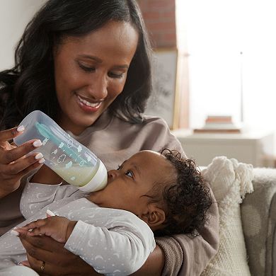 NUK Smooth Flow Pro Anti-Colic Bottle & Pacifier Newborn 7 Piece Gift Set