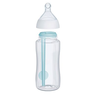 NUK Smooth Flow Pro Anti-Colic Bottle & Pacifier Newborn 7 Piece Gift Set