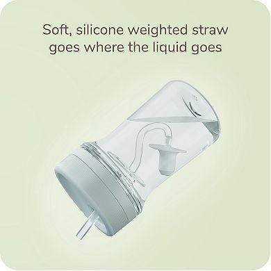NUK for Nature Everlast Weighted Cup with Straw