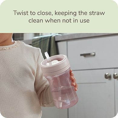 NUK for Nature Everlast Weighted Cup with Straw
