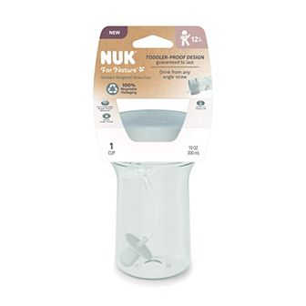 NUK for Nature Everlast Weighted Cup with Straw