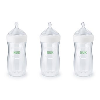 NUK Simply Natural 9 oz. Bottle with SafeTemp 3-Pack