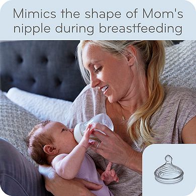 NUK Simply Natural 9 oz. Bottle with SafeTemp 3-Pack