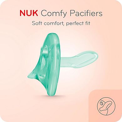 NUK Comfy 0-6 Months 3-Pack Orthodontic Pacifiers