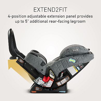 Graco Premier 4Ever® DLX Extend2Fit® SnugLock® 4-in-1 Car Seat