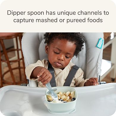 NUK for Nature Pretensil Dipper Spoon and Fork Set
