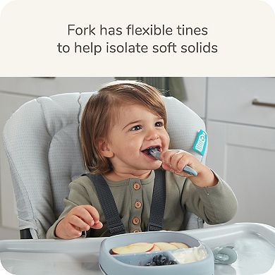 NUK for Nature Pretensil Dipper Spoon and Fork Set