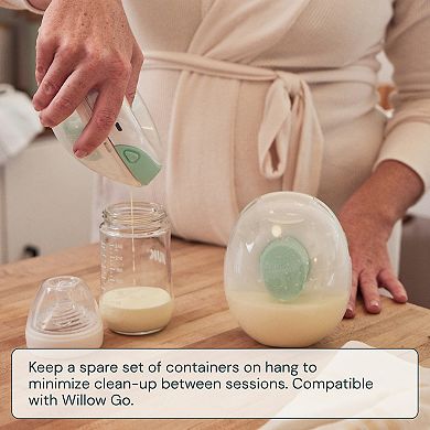 Willow Go Breast Milk Container 2-pk.