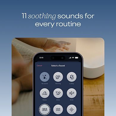 Nanit Sound and Light Audio Baby Monitor