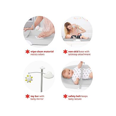 Skip Hop Nursery Style Wipe Clean Changing Pad