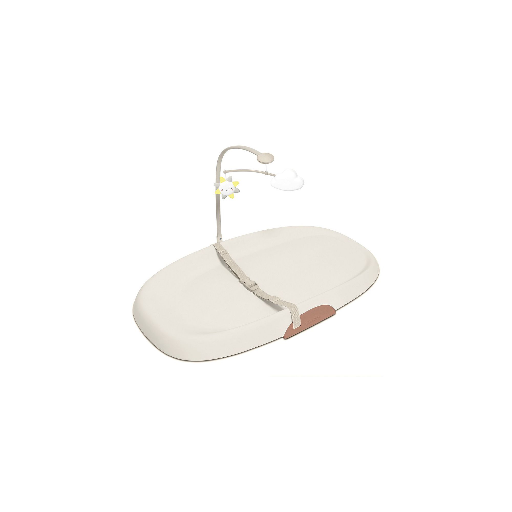 Skip Hop Nursery Style Wipe Clean Changing Pad, Brown