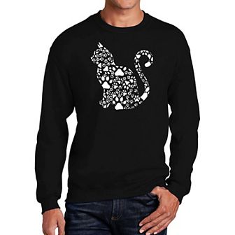 Cat Claws - Men's Word Art Crewneck Sweatshirt