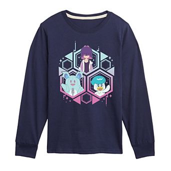 Boys 8-20 Pokemon Nidothing Dot Quaxly Long Sleeve Graphic Tee