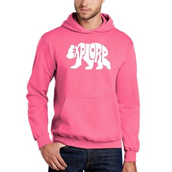 Explore - Men's Word Art Hooded Sweatshirt