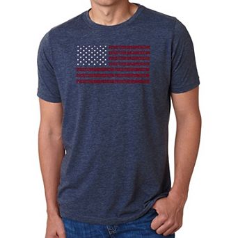 Proud To Be An American - Men's Premium Blend Word Art T-shirt