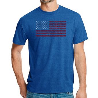 Proud To Be An American - Men's Premium Blend Word Art T-shirt