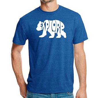 Explore - Men's Premium Blend Word Art T-shirt