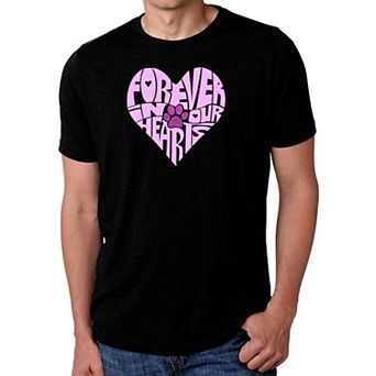 Forever In Our Hearts - Men's Premium Blend Word Art T-shirt