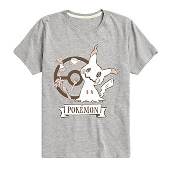 Boys 8-20 Pokemon Cafe Mimikyu Graphic Tee