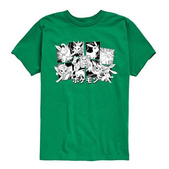 Boys 8-20 Pokemon Eeveelutions Graphic Tee