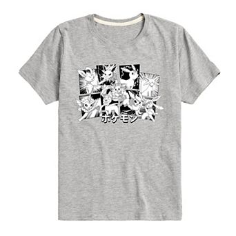 Boys 8-20 Pokemon Eeveelutions Graphic Tee