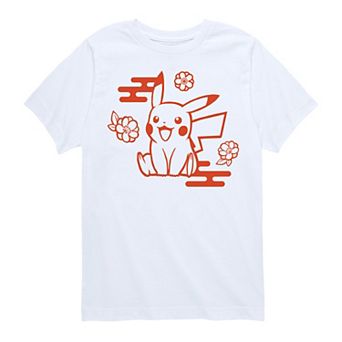 Boys 8-20 Pokemon Wagara Pikachu Graphic Tee