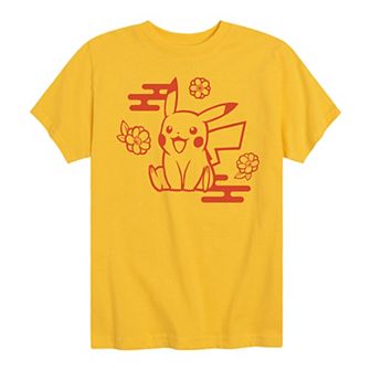 Boys 8-20 Pokemon Wagara Pikachu Graphic Tee