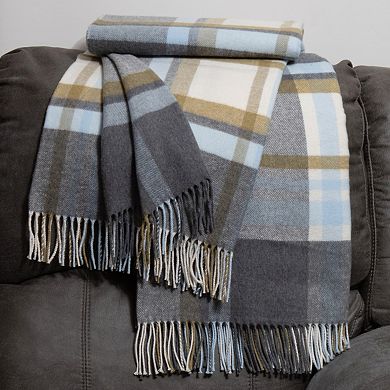 Discover Europe - Made in Italy La Limonaia Tessuti Plaid Throw