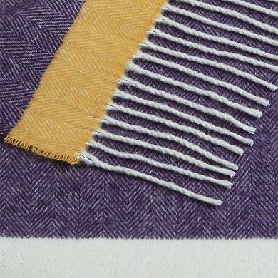 Discover Europe - Made in Italy La Limonaia Tessuti Color Block Throw