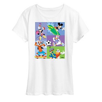 Disney's Mickey Mouse & Friends Women's Sports Graphic Tee
