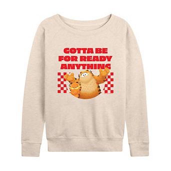 Women's The Garfield Movie Be Ready French Terry Long Sleeve Tee