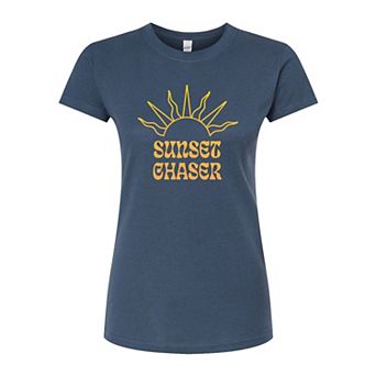 Juniors' Sunset Chaser Graphic Tee